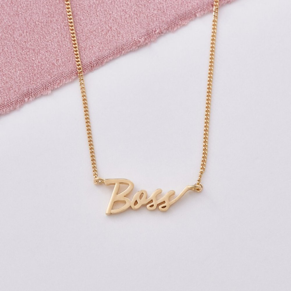 🎁 Boss Signature Necklace